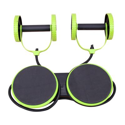 China ABS Multi-functional Abdominal Wheel Fitness Exercise Home Sports Pull Rope Equipment for sale