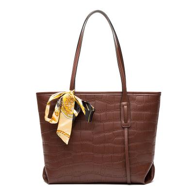 China Work 2021 Ladies PU Leather Shoulder Bag Synthetic Leather Shoulder Bags Ladies Handbags for sale