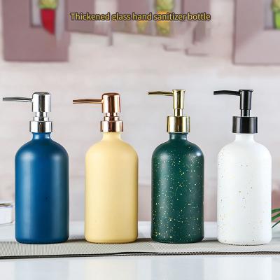 China Foam Custom Clear Empty Soap Dispenser 16oz 500ml Liquid Soap Pump Dispenser For Bathroom Hand Soap Dispenser for sale