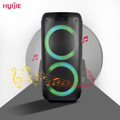 China No Huijie profecional stock equipo de sonido 8 inch passive speakers DJ BOXES Partybox blue tooth party j-bl outdoor speakers for sale