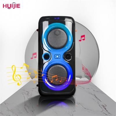 China No Out Door Loudspeaker RGB Colorful Audio Outdoor Portable Flashlight High Power Design for sale