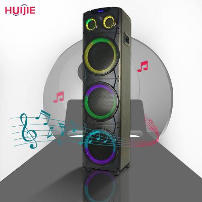 China None Wholesale Hot Selling Activ Speaker 10 Inch Portable Wireless Speaker Wooden Woofer Speaker Player for sale