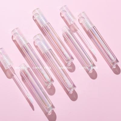 China CAIYA lip gloss tubes lip balm tint bottle empty packaging OEM fashionable single round cylinder 3ml new for sale