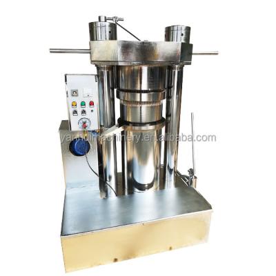 China Edible Oil Production Hydraulic Cold Oil Making Machine Expeller Oil Press Machine Screw Oil Press Machine for sale