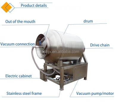 China Factory vacuum meat rolling and kneading machine/vacuum meat tumbler machine for sale for sale