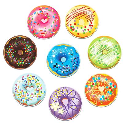 China Cupcake Donut Party Decoration Teacher Reward Encouragement Motivational Strong Adhesive Custom Sticker for Party School for sale