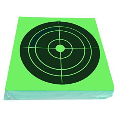 China Waterproof Custom Shooting Targets Self Adhesive Paper Reactive Splatter Aims Stickers For Gun Rifle for sale