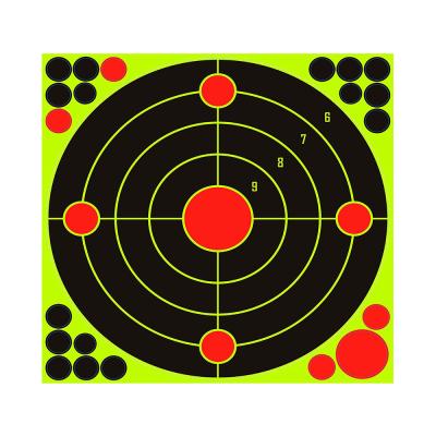 China For Shooting Practice Custom Self Adhesive Shooting Targets Splatter Target Paper For BB Gun Rifle Airsoft Pistol Pellet Gun for sale