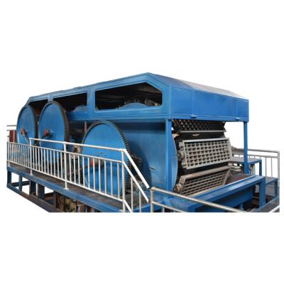 China Fulong full automatic machines to make egg creat and egg carton/ box with multilayer Dryer for sale