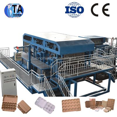 China new technology reciprocating paper pulp molding machinery / egg tray carton price with best quality for sale