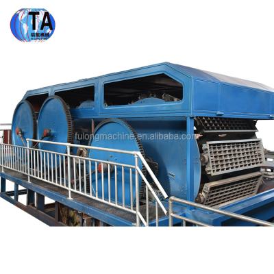 China Large capacity Paper pulp molding machine factory /egg tray making machine Te koop