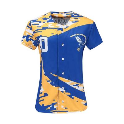 China Custom Made Full Customized Antibacterial Kids Baseball Tank Tops Sublimation Baseball Tank Top Uniform for sale