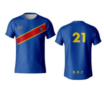 China Shirts & 2022 Custom 21/22 Soccer Jerseys Kit Soccer Uniform Set Dye Sublimation Soccer Jersey Tops Third for sale