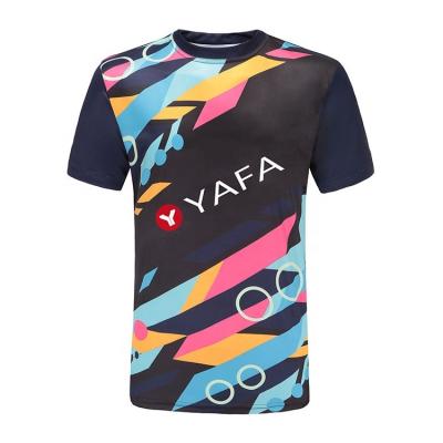 China 2022 new style Anti-wrinkle color sublimation polyester shirt custom design sublimation t-shirts for sale