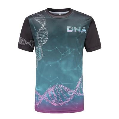 China 2022 New Design Anti-wrinkle Sublimation T-shirt Custom 100 Polyester T-shirts for sale