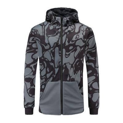 China Custom Anti-Wrinkle Full Zip Hoodie Sublimation Sports Hoodies For Men And Women Unisex for sale