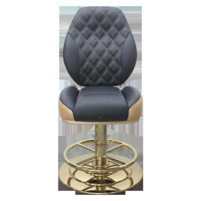 China 360 degree rotating or auto-return& Auto-Rise Gaslift 360 Swivel Casino Chair Slot Machine Casino Bar Chairs High Quality Seating Chair K998-3 for sale