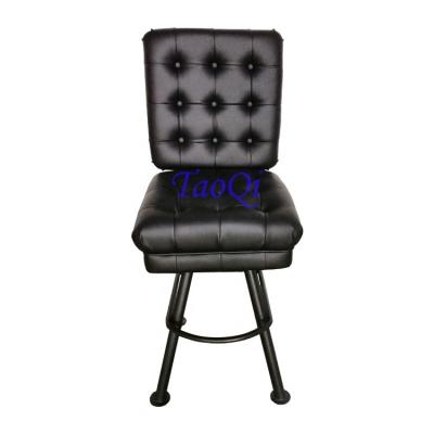 China 360 degree rotating or auto-return& NEW Design High Quality Gaslift Auto-Rise Casino Chair High Quality Bar Chair Comfortable Bar Stool K1057 for sale