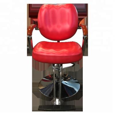 China Salon Wholesale Synthetic Leather Chair Beauty Chair Hairdresser Barber Chair Factory Extended Hydraulic Base L127 for sale