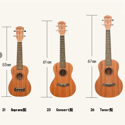 China Basswood 21 Inch Stringed Colorful Instruments Ukulele China Manufacturers for sale