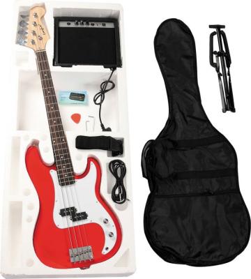 China Fashionable Awesome Electric Bass Guitar Kit Guitar Package for sale