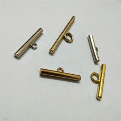 China Beautiful and durable metal like a stick connect decorative ring buckle for garment chain accessories for sale