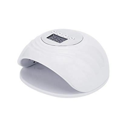 China LED Gel Quick Cure Nail Equipment High Power Easy To Use And Clean Smart Nail Lamp for sale