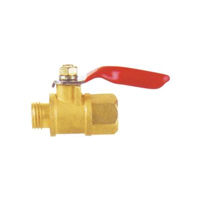 China General China Brass Lockable One Piece Ball Valve For Water Use Manufacturer for sale