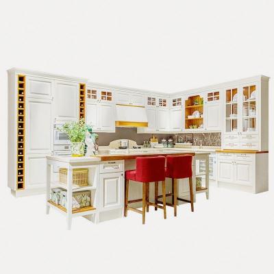 China Custom High Quality Modern Philippines Environmental Friendly Homes Solid Wood White Cabinet For Sale Sideboards for sale