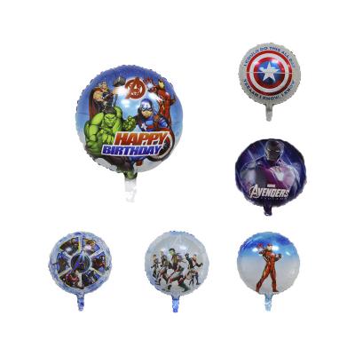 China Advertising Toy Spiderman Foil Balloons Party Supplier Spiderman Superhero Foil Balloons For Kids Birthday Baby Shower Decorations for sale