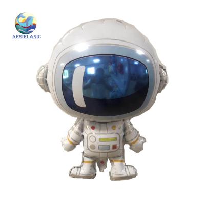 China Space Theme Astronaut Foil Balloon 3D Cartoon Space Theme For Decoration Party Event for sale