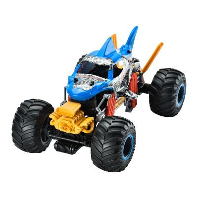 China RC Hobby 1:10 Scale Remote Control Toy Off Road Motor Vehicle Shark Truck Spray Toy for sale