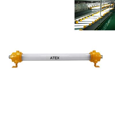 China Petroleum Refining Atex Light Tube Lighting Anti Fluorescent Ex Explosion Proof Led Light for sale