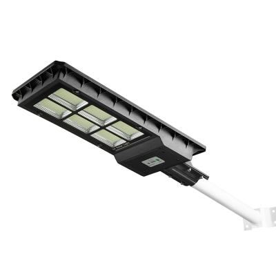 China 120-130Lm/W factory directly wholesale outdoor 100watt all in one led high power solar street light for sale