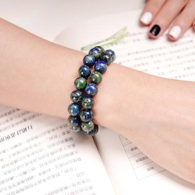 China Wholesale High Quality CLASSIC Gemstone Gemstone Crystal Round Bead Bracelet Natural Unisex Bracelet For Men Women for sale