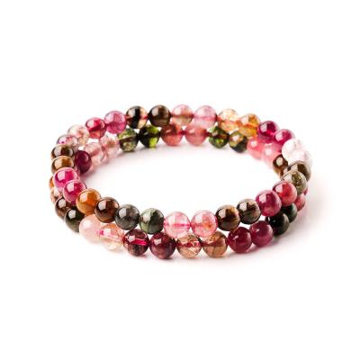 China CLASSIC Custom Made Quality Crystal Bead Tourmaline Natural Bracelet Best of Wholesale 8mm A.C.A. for sale