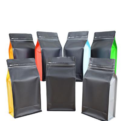 China Longine China Moisture Proof Manufacture Directly Sell Matt Finish Ziplock Roasted Coffee Bag Pouches Soft Packaging for sale