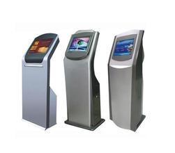 China 22in interactive self service kiosk for bank,mall for sale