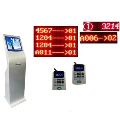 China Automatioc bank/electric/hospital/ wireless queue management system with kiosk for sale