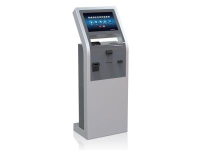 China 19in interactive self service kiosk for bank,mall,hospital for sale