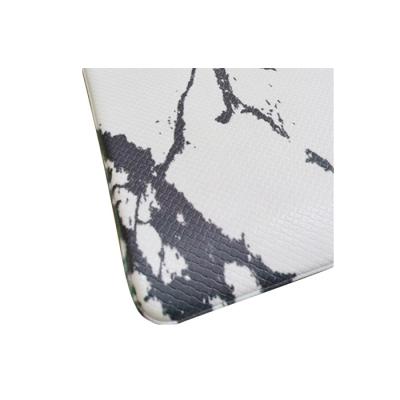 China - Double Layer PVC Printed Anti Fatigue Casual Standing Kitchen Floor Mats for sale