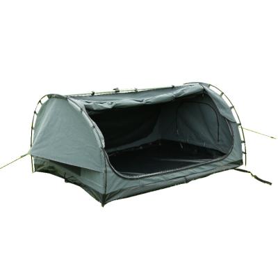 China Australian Camouflage/Field Game Market Selling Camping Hiking Canvas Waterproof Fabric Portable Loot Tent for sale