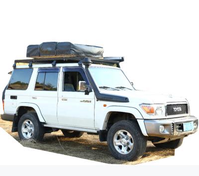 China Custom Ripstop Canvas Everlead Shell Camping Car Roof Top Tent Soft Cover Soft Top Tent For Sale for sale