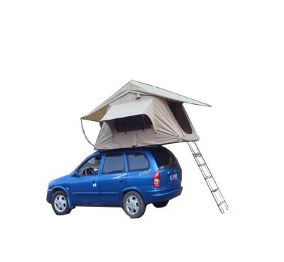 China Ripstop Canvas With High Quality Roof Top Tent Motorhome PU Coating Outdoor Car Tent For Family for sale