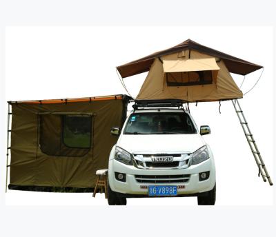 China Extended type 2.5m*2.5 waterproof canvas CAR tent extension with sidewalls tent total four-season PVC 650G Oxford 400G waterproof canvas for sale