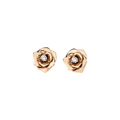 China Factory Direct Wholesale Women's Statement Romantic Delicate Stud Earrings With Zircon Inserted Silver/Gold Plated Customizable for sale