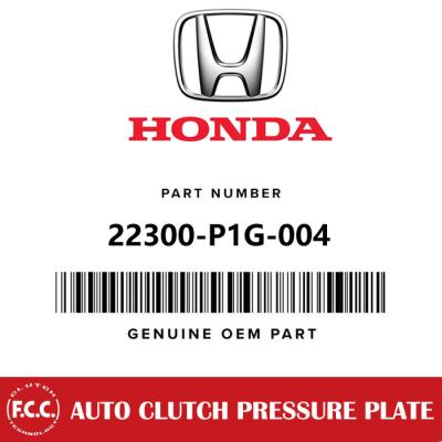 Κίνα FCC Genuine MT Dry Auto Clutch Pressure Plate For Honda Civic, 22300-P1G-004 προς πώληση