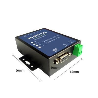 China External dtu data transfer unit with sim slot RS232 RS485 4G DTU MODEM MQTT TCP Industrial UDP GPRS DTU for sale