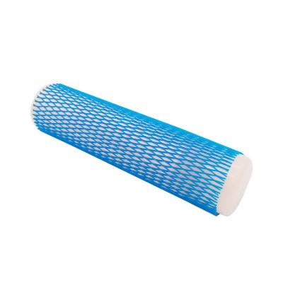 China Durable White PE Plastic Protective Tube Mesh Net Sleeve Net Protective Net For Tube Bottle for sale