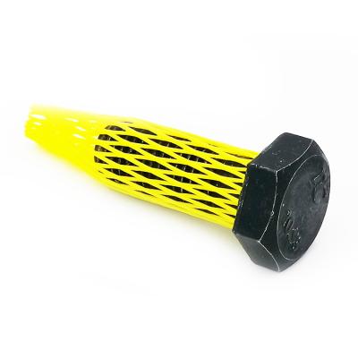 China Durable 2019 Colorful Flexible Mesh Fishing Rod Covers Gainer for sale